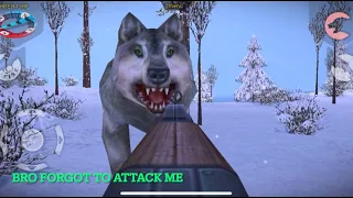 Carnivores Ice Age (Wolf Forgets To Attack Me???)