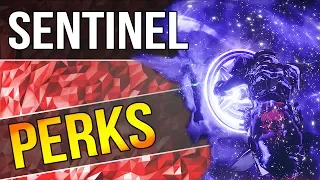 Destiny 2 Beta - Sentinel Skill Tree - ALL PERKS - Sentinel Gameplay