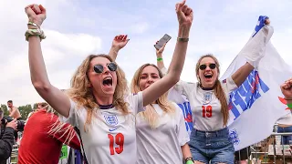 How England fans reacted to 2-0 victory over Germany | Euros 2020