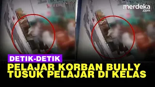 Detik-Detik Siswa SMA Banjarmasin Tusuk Teman Dalam Kelas, Kesal Dibully Sejak SMP