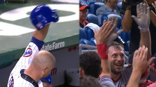 Side by side: Scherzer and Lester both homer