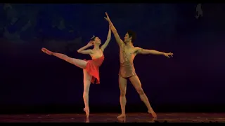 Pas de deux , "Diana and Action" / Renata Shakirova and Kimin Kim