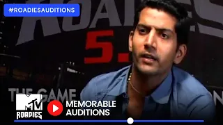 The Audition Of Ashutosh Kaushik | Roadies Auditions