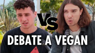 Meat eater devastated by the truth - goes vegan on the spot?