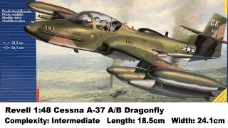 Revell 1:48 Cessna A-37 A/B Dragonfly Kit Review