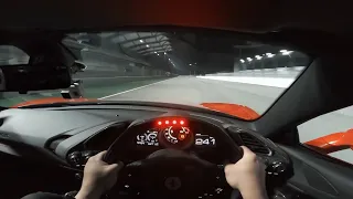 POV: Ferrari 488 GTB 250km/h Night