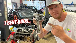 This is What Happens When an Engine Designed For 40psi Gets 61psi of BOOST (Complete CARNAGE)