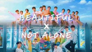 SEVENTEEN (세븐틴) 'NOT ALONE' X TREASURE (트레저) 'BEAUTIFUL' MASH UP