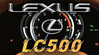 Lexus Lc500 & lexus Lc500h (2017-2023) Acceleration Battle 0-100