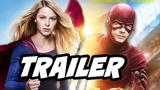 The Flash Season 3 Supergirl Arrow Fight Club Trailer Breakdown