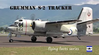 Grumman S-2 Tracker "844"    Airborne with history