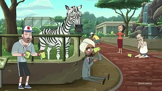 Rick and Morty - Humans Eat the Zebra Food - Adult Swim