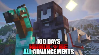 Tôi Đã Sinh Tồn 100 Ngày Minecraft 1.18 Siêu Khó ... HOÀN THÀNH TẤT CẢ THÀNH TỰU.