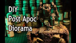 DIY Post Apocalyptic Diorama 2