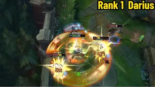 Rank 1 Darius: This 1v4 QUADRAKILL is AMAZING!