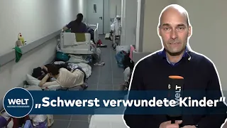 Schwer verletzte Kinder - Ärzte am Limit: Die Lage in einem Krankenhaus in Kiew