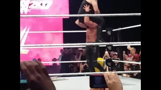 Seth Rollins puts Kevin Owen through a table! WWE Leeds