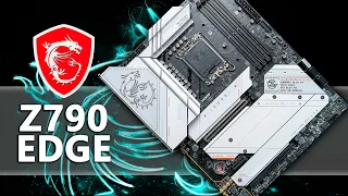 MSI Z790 Edge WiFi DDR5 Motherboard Unboxing and Overview