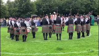 Tullylagan Pipe Band, Grade 3A Final.  World Championships 2023