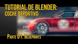 Modelar un coche en Blender: Paso 1, los blueprints.