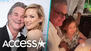 Kate Hudson's Daughter Rani Rose Helps Kurt Russell In Adorable Birthday Video