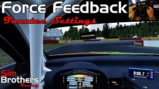 This Guy Makes Amazing Force Feedback Profiles For Fanatec!