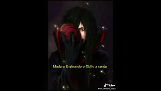 madara esinando o Obito a cantar