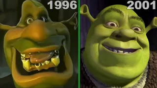All LOST Early Versions of Shrek (1996-2001)