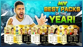 RONALDO IN A PACK - MESSI IN A PACK + TOTY + TOTS / MY BEST FIFA 15 & 16 PACK OPENINGS OF THE YEAR