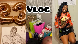 VLOG | Reality’s Surprise Birthday Preps | Buying her 23 Gifts for her 23rd birthday