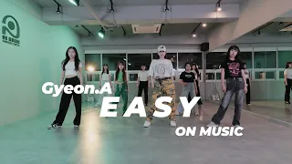 Gyeon.A - K-pop Cover Dance / LE SSERAFIM (르세라핌)-EASY / 온뮤직 강서구 댄스학원