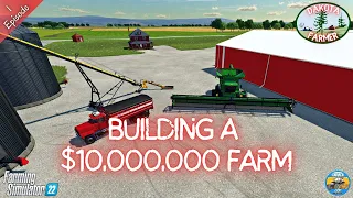 DAKOTA FARMER - LIVE Gameplay Episode 1 - Farming Simulator 22