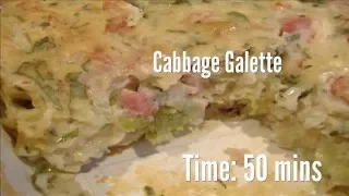 Cabbage Galette Recipe