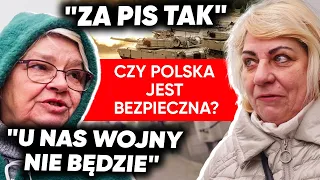 Polsce grozi wojna? Kobieta: Za PiS się nie obawiałam