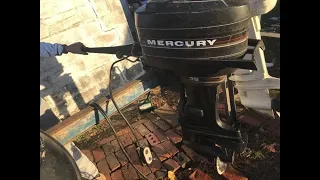 35hp mercury carburetor clean