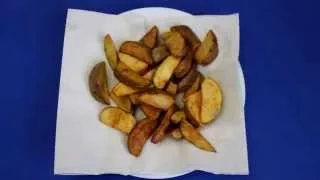 Рецепт приготовления картофеля по-деревенски во фритюрнице VITEK VT-1538 B