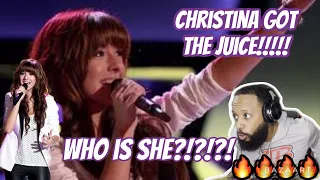 FIRST TIME HEARING | CHRISTINA GRIMMIE - "WRECKING BALL" | THE VOICE BLIND AUDITIONS | REACTION!!