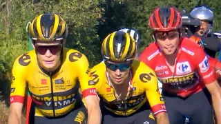 Jonas Vingegaard Plays Domestique for Sepp Kuss | Vuelta a Espana 2023 Stage 18