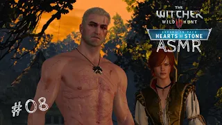 ASMR Gaming ⚔️ Witcher 3: Hearts of Stone Pt 08 - Whisper & controller sounds