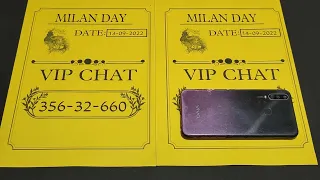 MILAN DAY 14-09-2022 free otc satta matka 100% Fixx single ank tricks MILAN DAY Don't miss