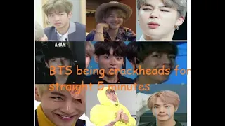 BTS being crackheads for straight 5 mins || AGUST D