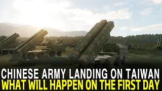 Chinese Army Landing on TaiwanWhat will happen on the first day (World War 1.5)