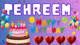 Happy Birthday Tahreem, Birthday of Tahreem, Best Birthday Wishes