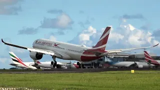 Plane Spotting at Mauritius Airport 🇲🇺 - Part 1 | Takeoffs & Landings