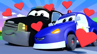 Patroli Mobil 🚓 🚒 Spesial Hari Ayah - Bayi Mobil Patrol  - Truk kartun untuk anak-anak