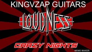 Loudness - Crazy Nights - Rhythm Guitar Lesson