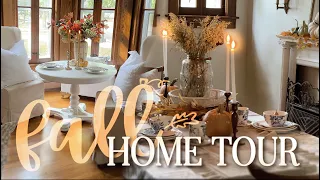 FALL HOME TOUR 2023: Victorian Farmhouse (English and French Country Style Decor) + 2O22's Fall TOUR