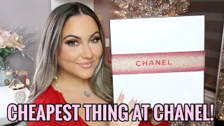 I BOUGHT THE CHEAPEST THING AT CHANEL! Vlogmas Day22