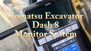 Komatsu Dash 8 Monitor