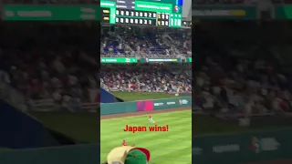 Japan wins! Winning hit and runs at World Baseball Classic Semifinal  (Ohtani scores tying run)